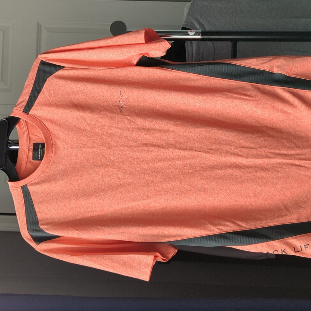 Greg Norman Attack Life Contrast Tee
